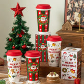 Christmas coffee mug portable cup