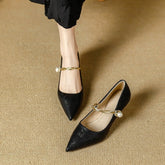 Pointed-Toe High Heels