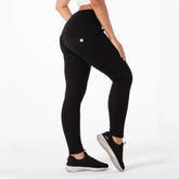 Cheeky Black High Waist Butt Lift Pants