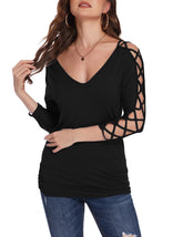 Tunika-Oberteile mit kalten Schultern