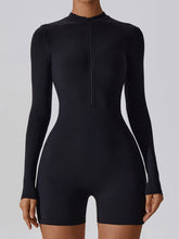 Butterweiche Langarm-Jumpsuit-Shorts