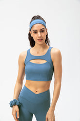 Yoga-Sport-BH mit Cut-Out