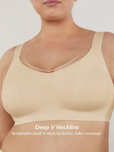 Plus Wireless Lounge Bra Beige