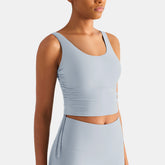 Tanktop mit Kordelzug