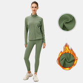 Set aus Fleecejacke und Leggings