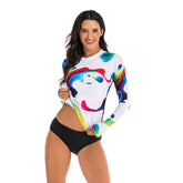 Two Piece Swimsuit for Long Sleeve Bathing Suits
