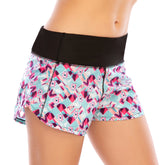 Bañador híbrido con cintura elástica y protección solar UPF 50+