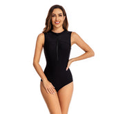 Black Color Surfing Bathing Suit for Women