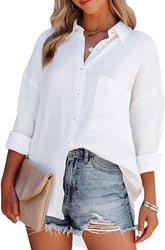 Long Sleeve Boyfriend Shirt