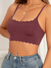 Sujetador sin aros y sin costuras Milk & Coffee VioletRed