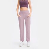 Pantalones de yoga de corte holgado