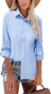 Linen Long Sleeve Shirts