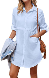 Button-Down-Hemd aus Baumwolle