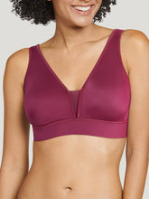 V-Neck Unlined Bra DarkRed