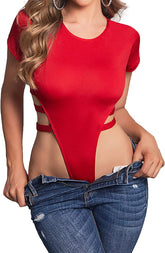 Avidlove Bodysuit mit Cut-Outs, kurzärmelig, Bodysuit, Trikot, Oberteile, lässige Alltagsoutfits, T-Shirts, S-XXL
