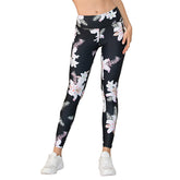Yogahose aus Stoff mit Tasche, hocksichere Leggings
