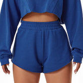 Pantalones cortos para correr con cordón interior