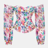 Überbrust-Korsett-Oberteil - Lucie