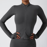 Chaqueta deportiva con cremallera