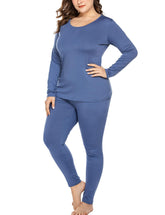 Conjunto de pijama con forro polar de talla grande