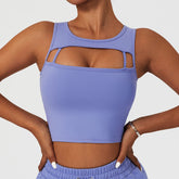 Sport-Tanktop mit Cut-Out