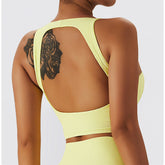 Yoga-Tanktop mit Cut-Out