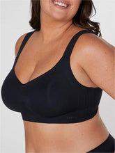 Plus Wireless Lounge Bra Black