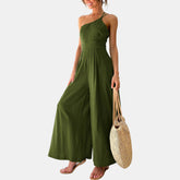 Mono de pierna ancha y un hombro