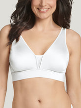V-Neck Unlined Bra White