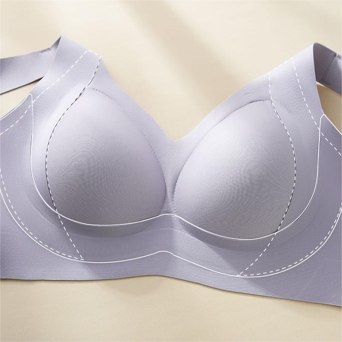 Plus Size Bügelloser Shaper-BH Schwarz