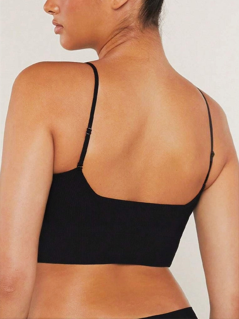 Wireless Lounge Bra Black