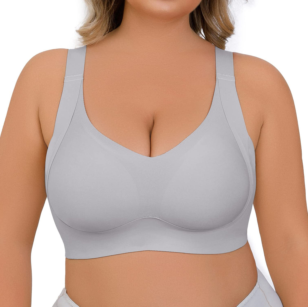 Plus Size Bügelloser Shaper-BH Violett