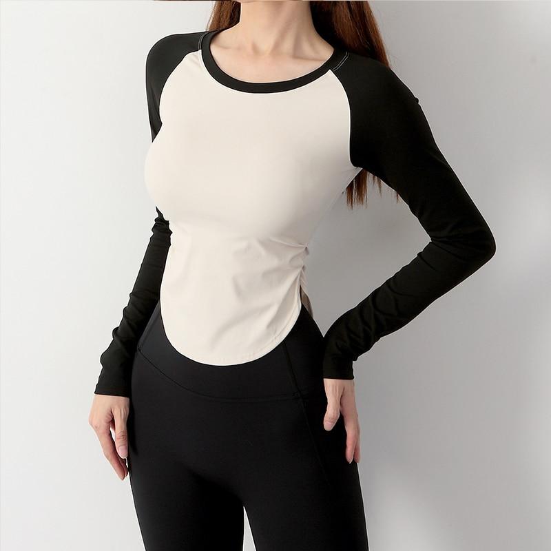 Women’s Seamless Long Sleeve Fitness T-shirts