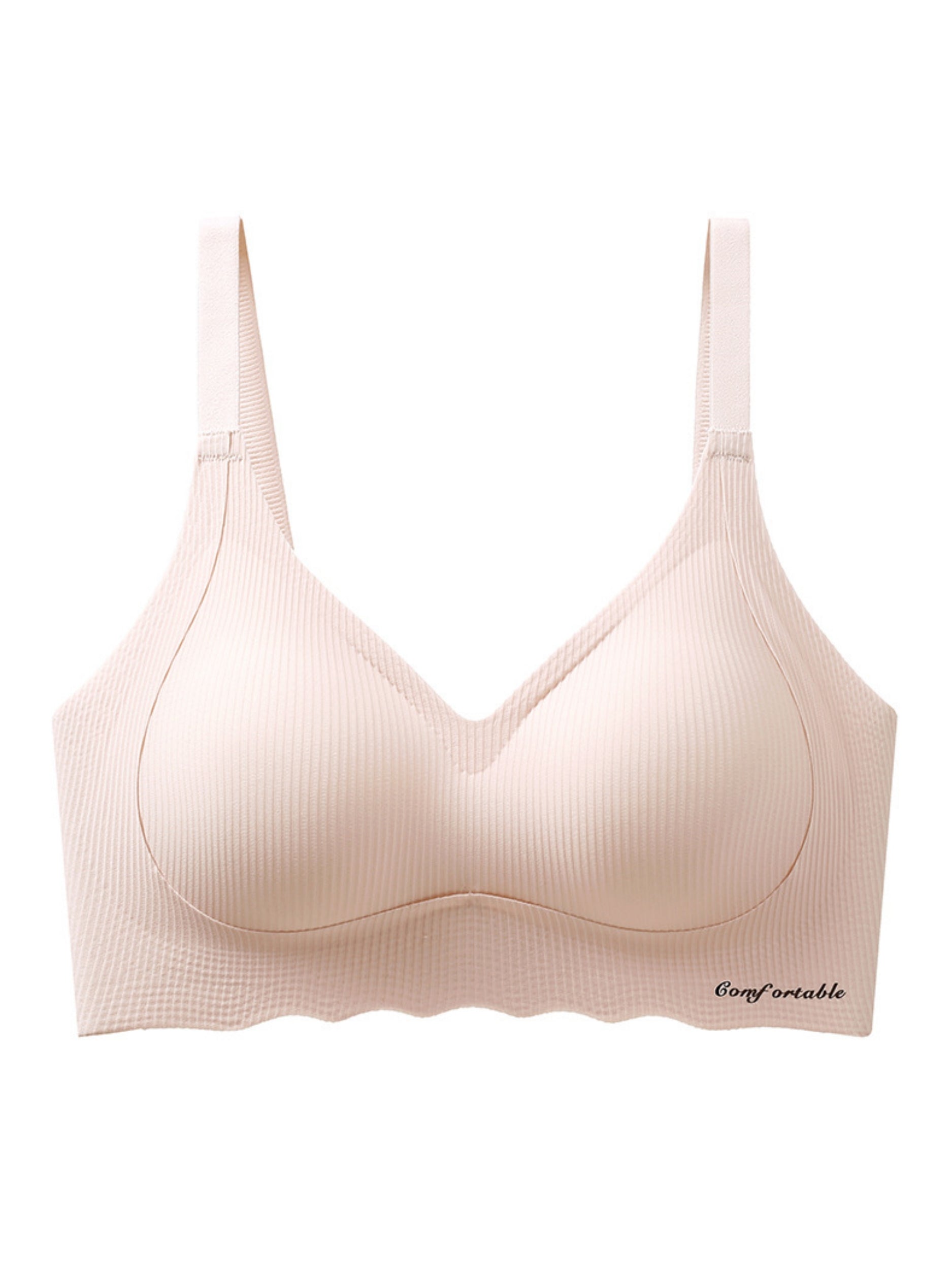 Adjustable Seamless Wireless Bra, Lifting, Gathering, Breathable & Comfortable