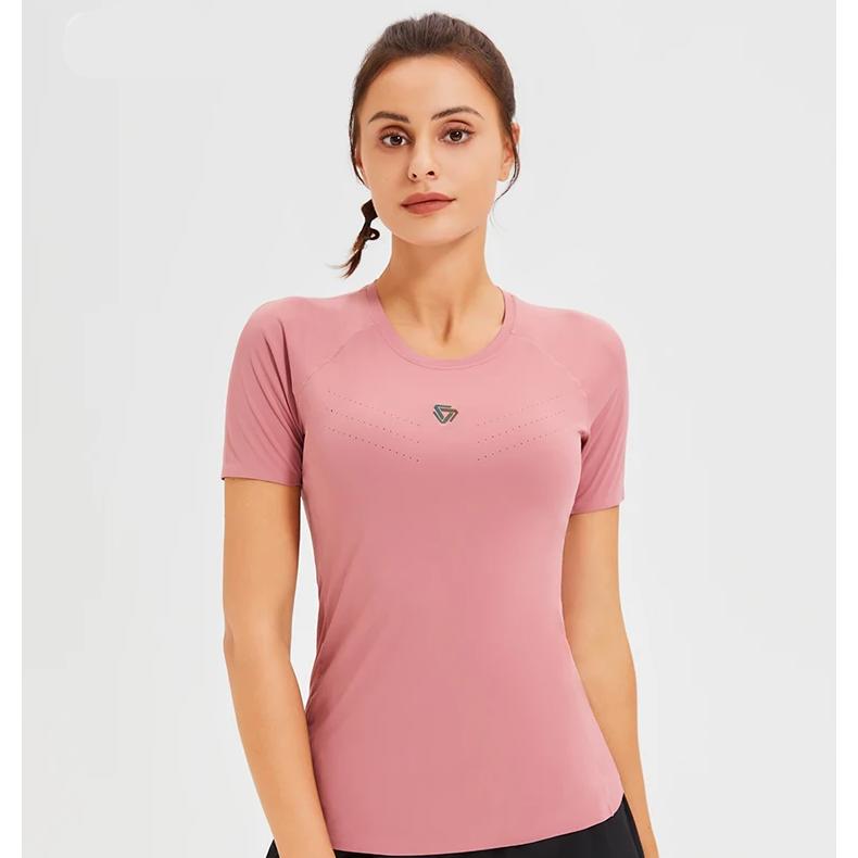 Women’s Quick Drying Breathable Holes Yoga Top