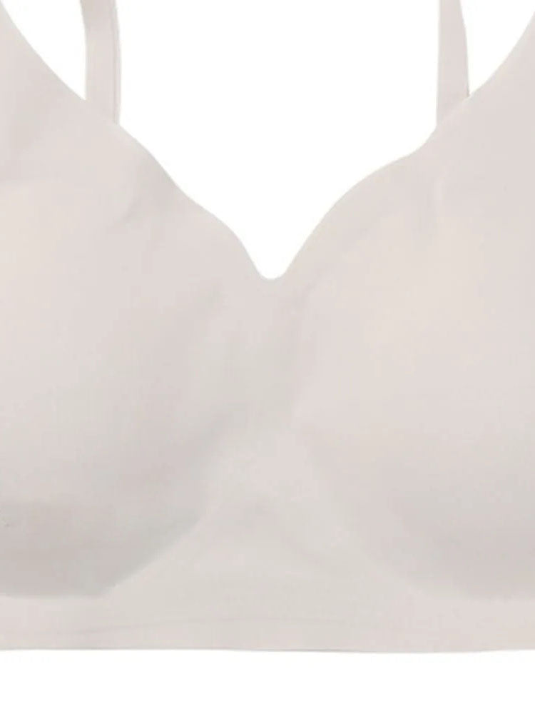 Low Back Seamless Push-up Wireless Bra