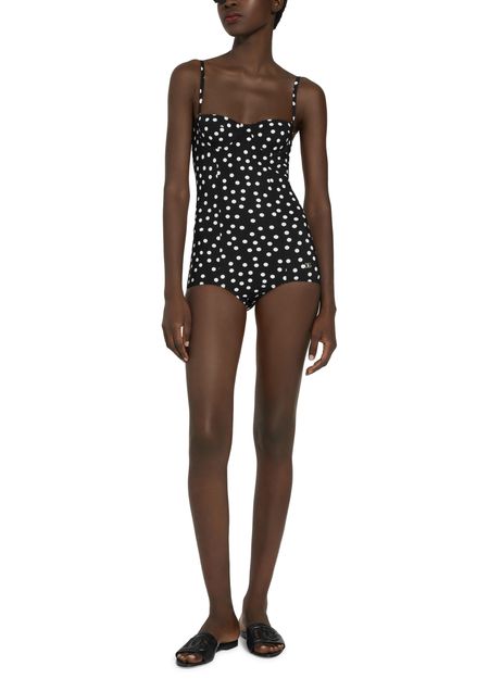 Printed One-Piece Swimsuit