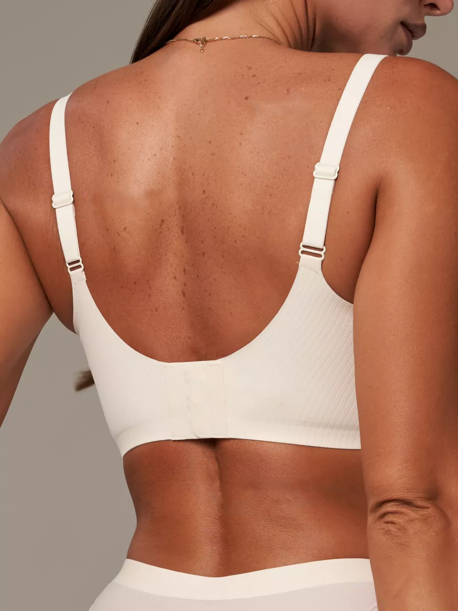 One-piece Seamless Push-up Breathable Mesh Wireless Bra