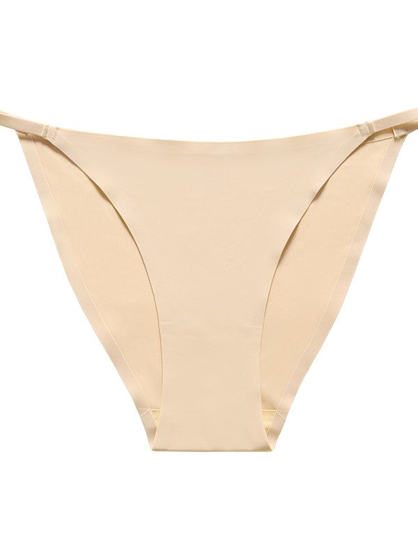 Sexy Spaghetti Strap High Elastic Low Waist No Trace Panties