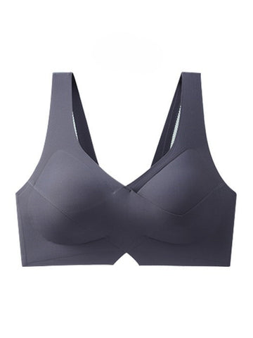 Sports Comfort One-piece Lift Seamless Wireless Push-up Bra