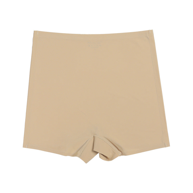 Soft Solid Stretch Seamless Non-Slip Shorts Panties Under Skirt Running Dance Volleyball Underwear