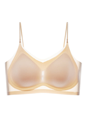 Ultra-Thin Seamless Plus Size Ice Silk Comfort Bra