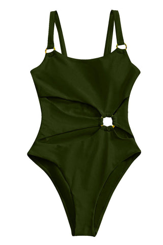 Ring Cutout One-Piece Swimsuit