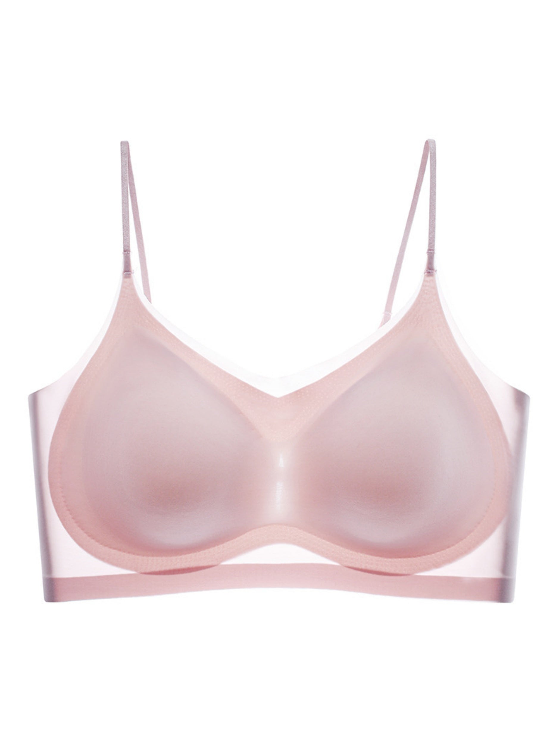 Ultra-Thin Seamless Plus Size Ice Silk Comfort Bra