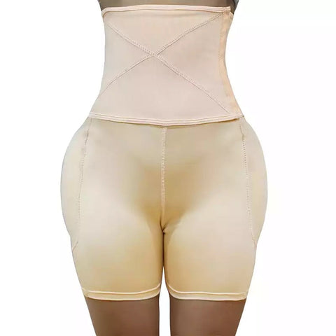 High Waist Control Shaper With Hip and Butt Pads