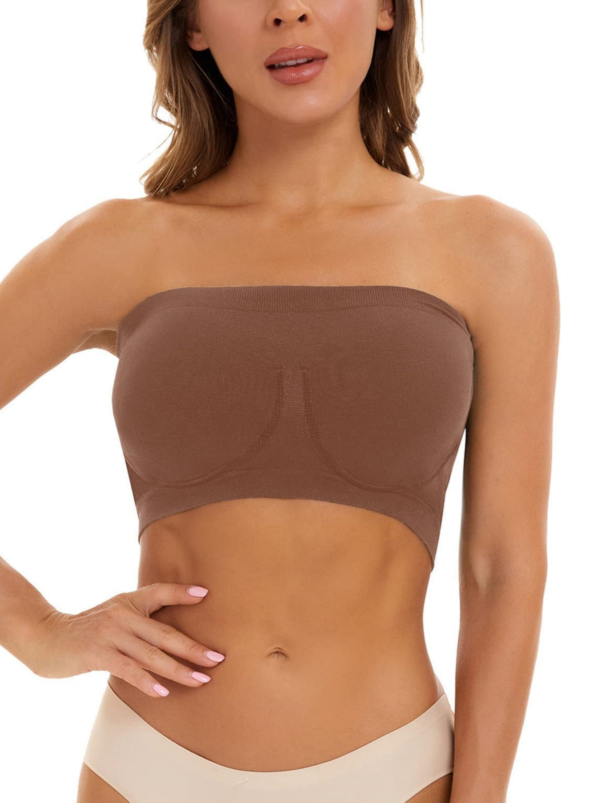 Invisible Breathable Seamless Tube Top Bra Peru