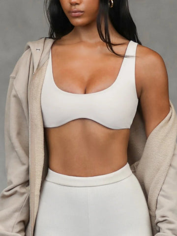 Sexy Low Support Push Up Sports Bra