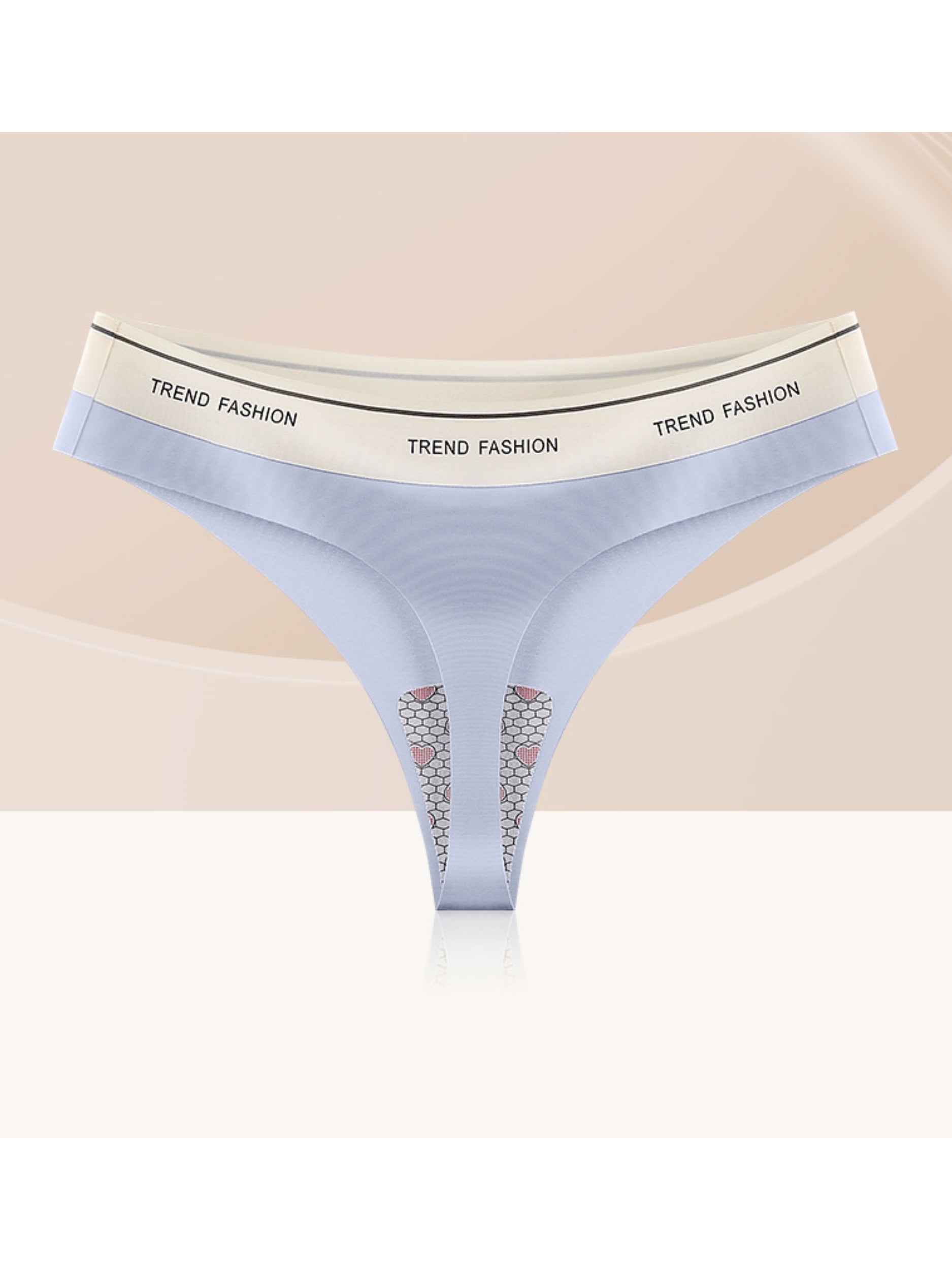 Seamless sports antibacterial briefs