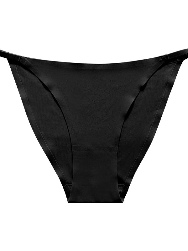 Sexy Spaghetti Strap High Elastic Low Waist No Trace Panties