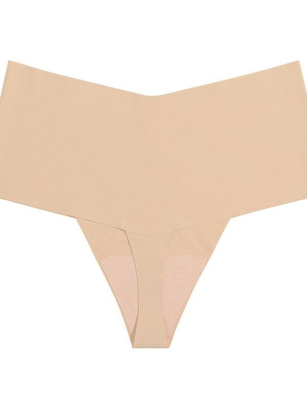 Non-marking High-Waisted Thong Panties